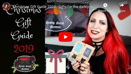 Heavy Metal Momma Christmas Gift Guide 2019 - Gifts for the darkly inclined