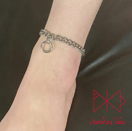 Mini Rockstar Anklet - Stainless Steel Anklet - Shown Warn
