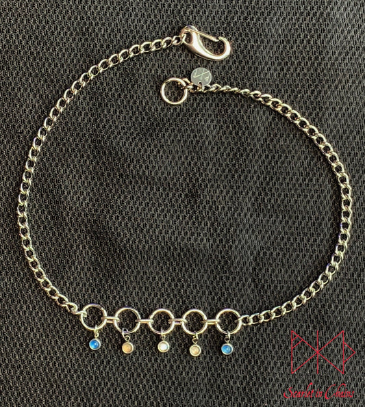 Pride Necklace stainless steel - LGBTQ+ - Trans Pride jewellery - Bisexual necklace - Asexual jewellery - Pride - Non Binary necklace - Pan Shown Flat Trans Transexual