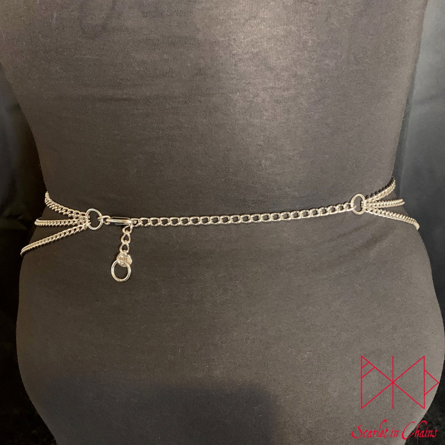 Mini Luna Beam Satellite belt 3 layer 2mm 304 grade stainless steel belt shown warn back