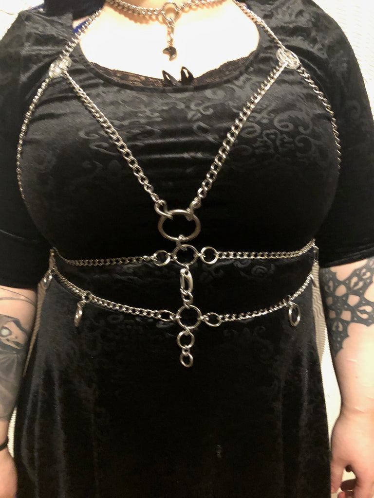 Double Layer Harness Belt