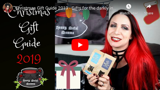 Heavy Metal Momma Christmas Gift Guide 2019  - Gifts for the darkly inclined