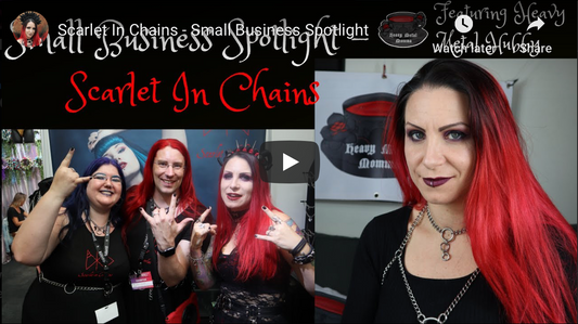 Heavy Metal Momma Scarlet In Chains - Small Business Spotlight