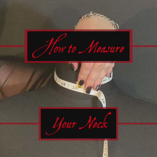 How to measure your neck video