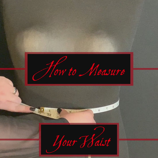 How to measure your waist video