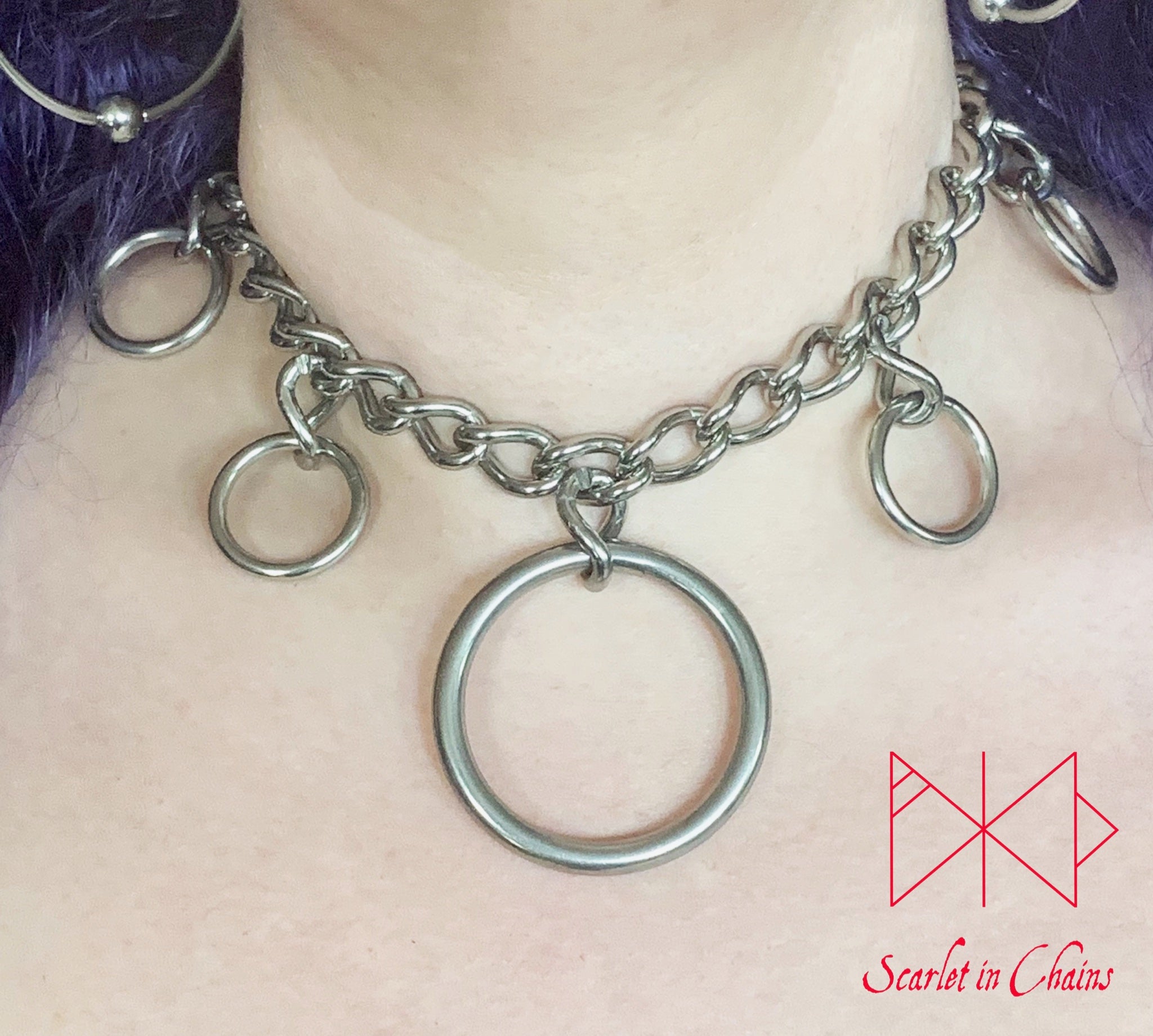 Volality Collars Valkyrie collar – Scarlet in Chains